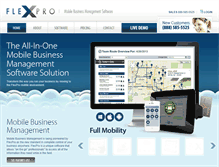 Tablet Screenshot of flexpromobile.com